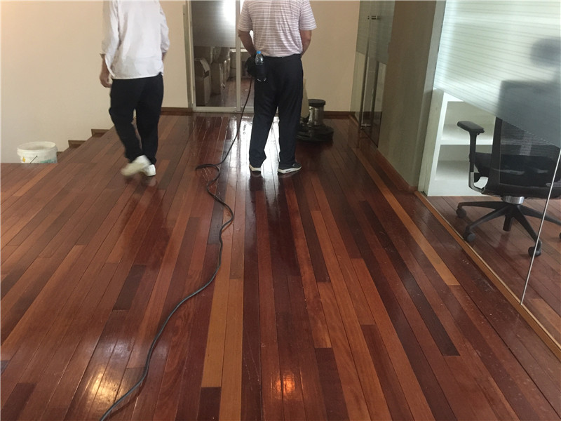 江阳区地面清洗案例